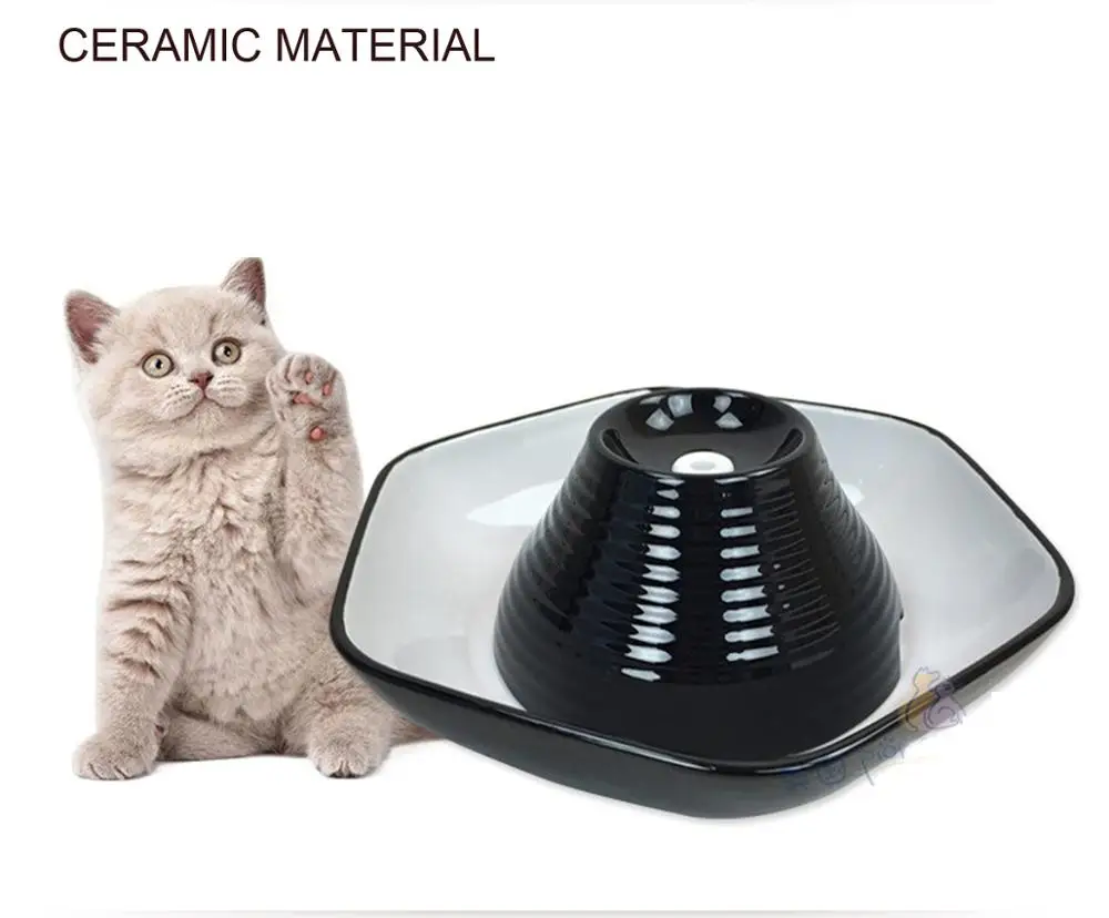 Ceramic Automatic Cat Water Fountain 1.8 L Electric Water Fountain Dog Cat Pet Drinker Bowl Pet Cat Drinking Fountain Dispense
Ceramic Automatic Cat Water Fountain 1.8 L Electric Water Fountain Dog Cat Pet Drinker Bowl Pet Cat Drinking Fountain Dispense