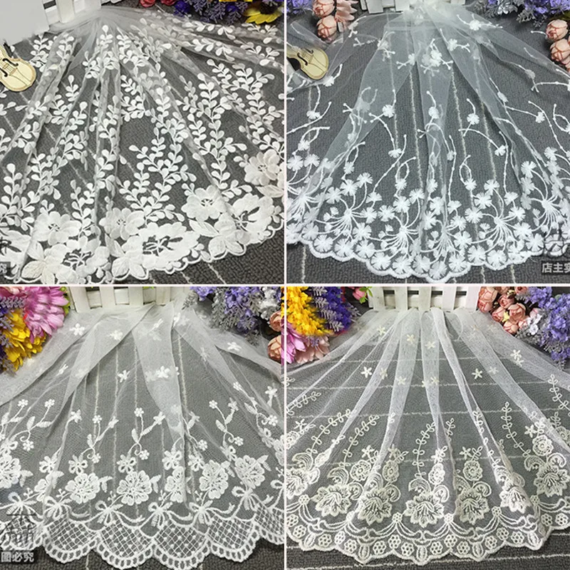 2Yards african Lace Fabrics white Flower Embroidered High Quality DIY Craft Sewing Dress Clothing Women's Clothing Lace Trim
2Yards african Lace Fabrics white Flower Embroidered High Quality DIY Craft Sewing Dress Clothing Women's Clothing Lace Trim