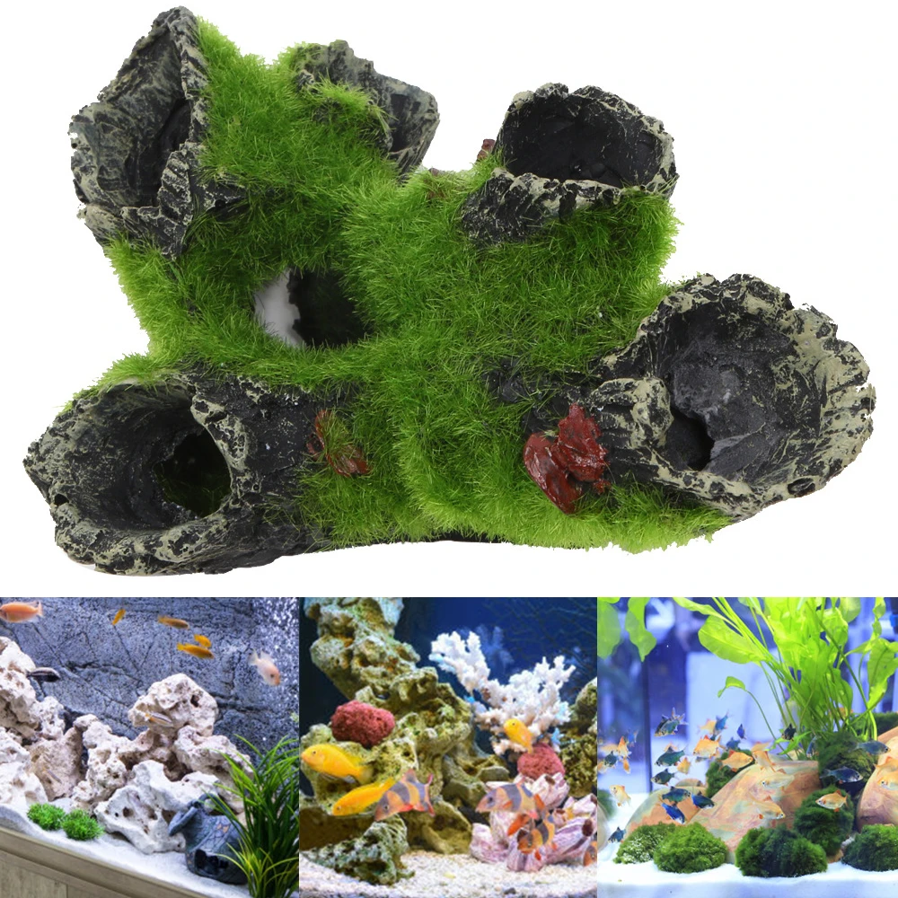 Aquarium Decoration Resin Mountain View Fish Play Tree House Hole Cave Decor For Fish Tank Aquarium Ornament decoration
Aquarium Decoration Resin Mountain View Fish Play Tree House Hole Cave Decor For Fish Tank Aquarium Ornament decoration