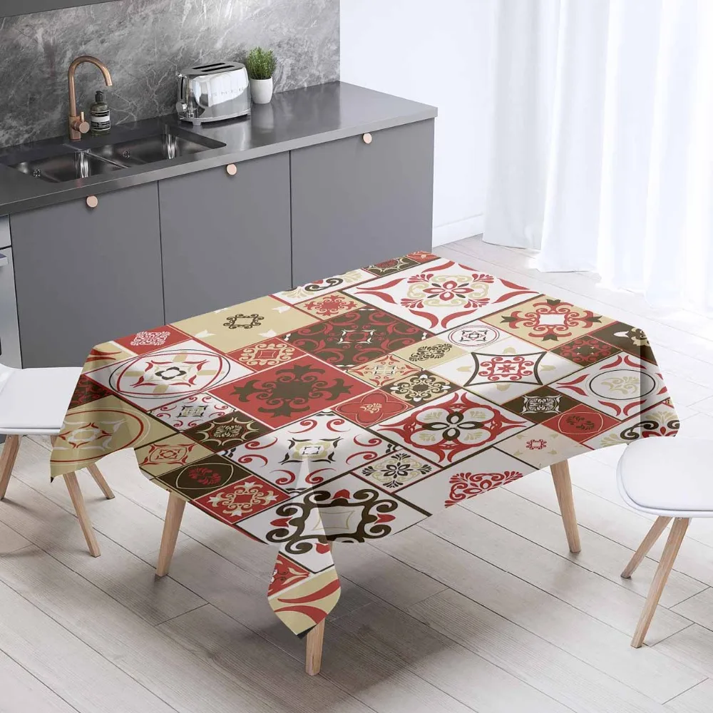 Else Brown Cream Red Authentic Turkish Ottoman 3d Print Washable Thicken Cotton Cloth Rectangular Square Kitchen Tablecloth
Else Brown Cream Red Authentic Turkish Ottoman 3d Print Washable Thicken Cotton Cloth Rectangular Square Kitchen Tablecloth