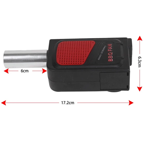 Portable Outdoor Barbecue Electric Air Blower BBQ Bellow BBQ Fan Cooking Tool