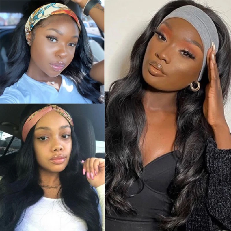 Brazilian Body Wave Headband Wig Human Hair Body Wave Wig With Headband Attached Glueless Full Machine Made Headband Wigs 150%
Brazilian Body Wave Headband Wig Human Hair Body Wave Wig With Headband Attached Glueless Full Machine Made Headband Wigs 150%