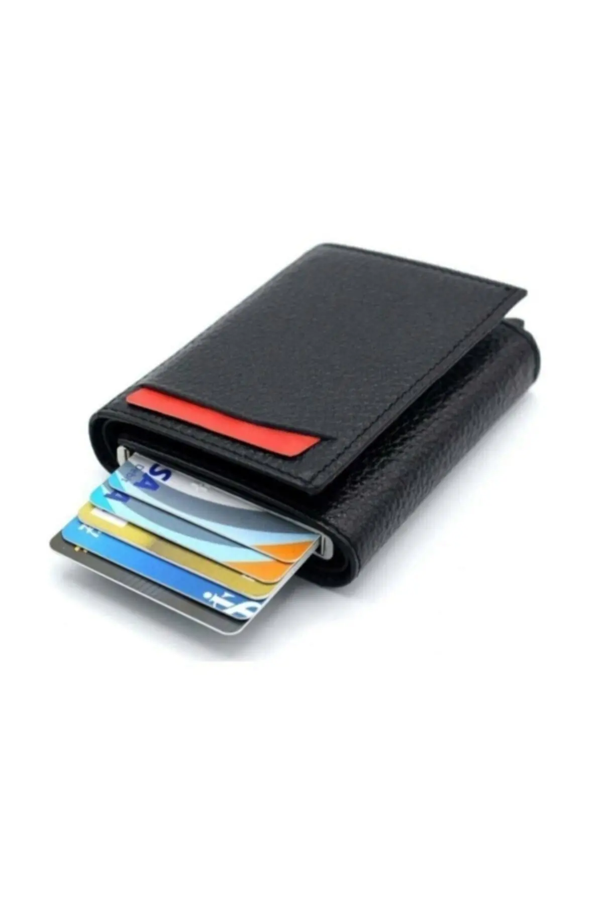 Slim Wallet for Men Aluminum Mechanism Cash Credit Card Holder Trifold RFID Protection Gift for Men Father Husband Valentine Day
Slim Wallet for Men Aluminum Mechanism Cash Credit Card Holder Trifold RFID Protection Gift for Men Father Husband Valentine Day