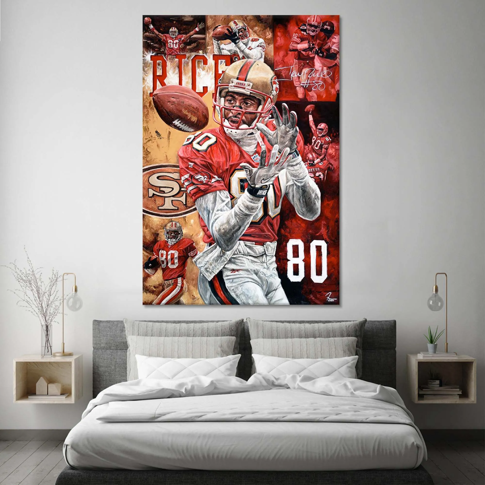 Hot-blooded Football Player Spray Painting Poster Home Decoration Wall Painting Living Room Hanging Painting Bedroom Decoration
Hot-blooded Football Player Spray Painting Poster Home Decoration Wall Painting Living Room Hanging Painting Bedroom Decoration