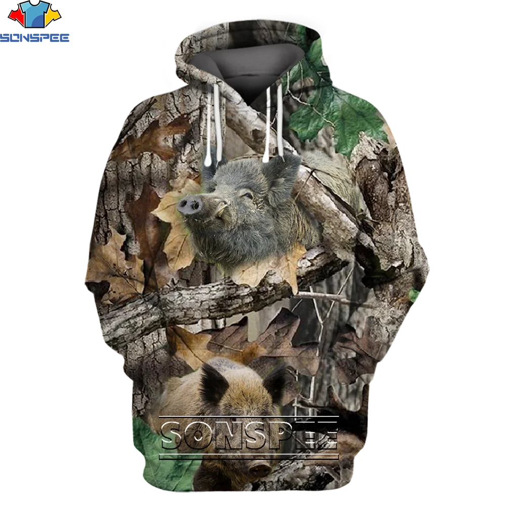 SONSPEE Men's Zip Hoodie Jungle Boar Hunting 3D Hoodie Women's Cool Fashion Street Hoodie Long Sleeve Casual Harajuku Oversized
SONSPEE Men's Zip Hoodie Jungle Boar Hunting 3D Hoodie Women's Cool Fashion Street Hoodie Long Sleeve Casual Harajuku Oversized