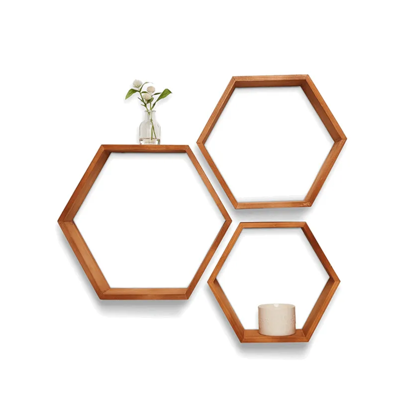 Installation Modern Simple Hexagon Set of 3 Decoration Home Wall Hanging Plant Shelf Wood Backdrop Stand
Installation Modern Simple Hexagon Set of 3 Decoration Home Wall Hanging Plant Shelf Wood Backdrop Stand