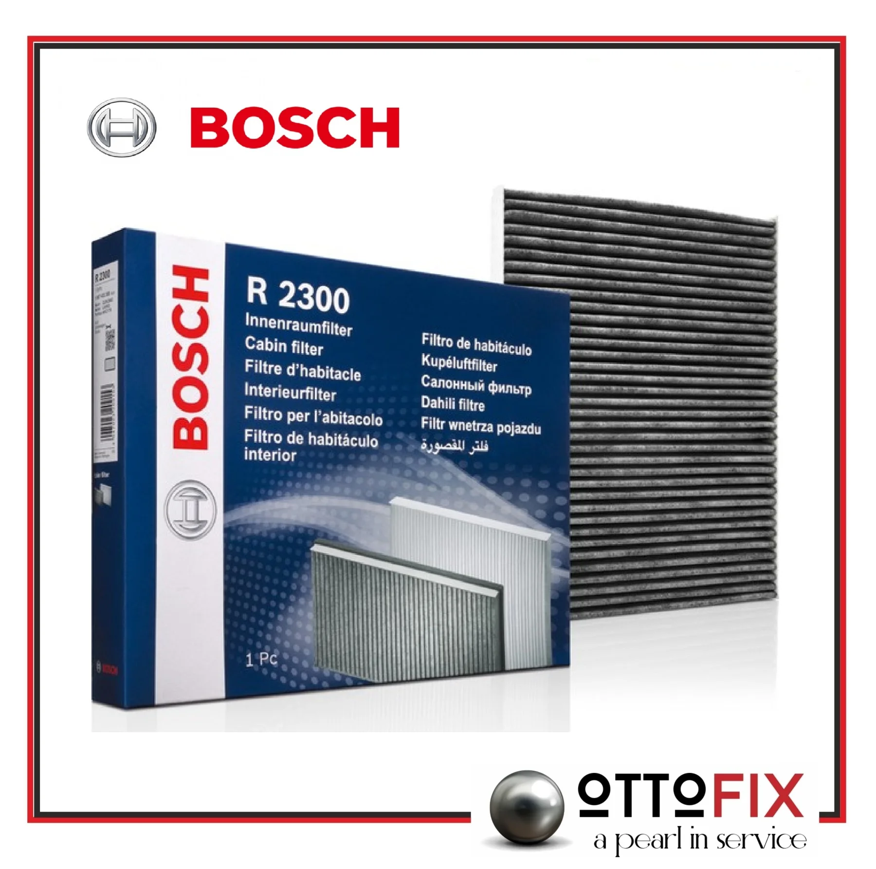 

BOSCH 1987432028 POLLEN FILTER SHARAN ALHAMBRA 95>10 FORD GALAXY 95>06 1.9TDI