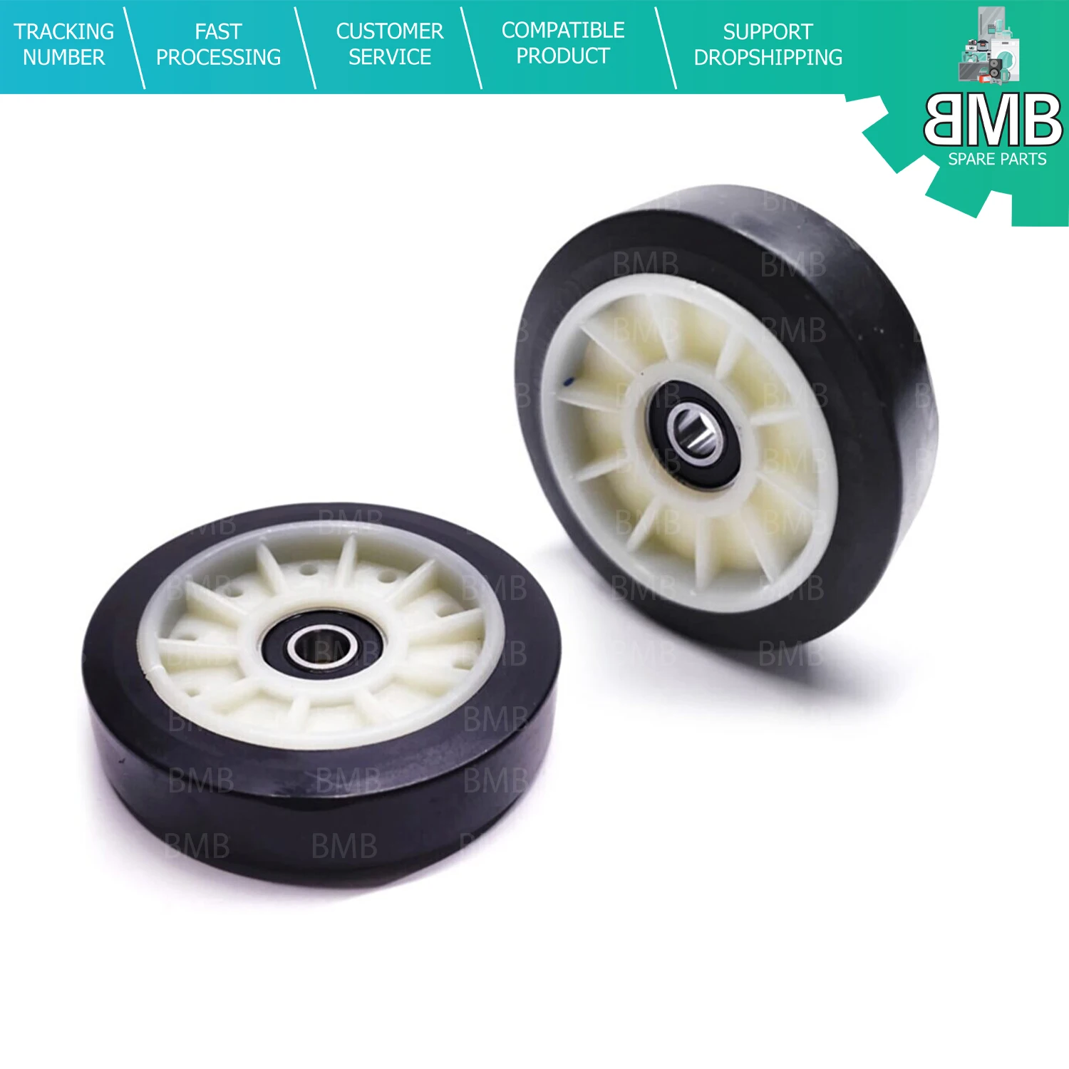 For Arçelik 2770 Kty - 2772 Kt Dryer Wheel (2 Pieces) Compatible With Specified Models High Quality Material PCD-1613857480948
For Arçelik 2770 Kty - 2772 Kt Dryer Wheel (2 Pieces) Compatible With Specified Models High Quality Material PCD-1613857480948