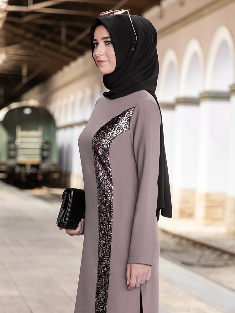 Women Muslim Suit Sequined Tunic Pants Combination High Quality Made in Turkey Dubai Ramadan Mubarek Eid Islamic Hijab Clothing
Women Muslim Suit Sequined Tunic Pants Combination High Quality Made in Turkey Dubai Ramadan Mubarek Eid Islamic Hijab Clothing