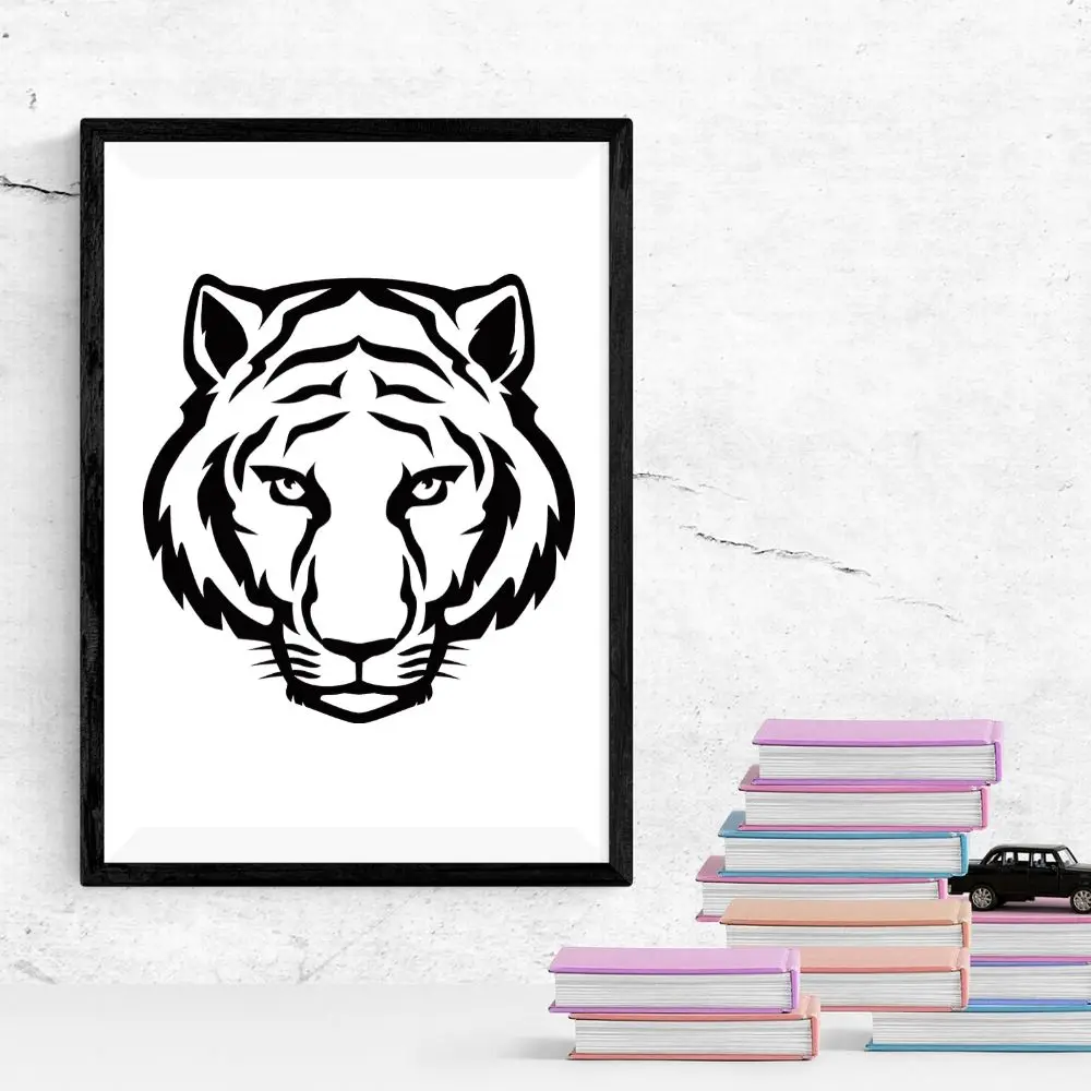 New Tiger LIne Art Silhouette Wall Sticker Animal Home Bedroom And Hotel Room Decoration Vinyl Removable A001342
New Tiger LIne Art Silhouette Wall Sticker Animal Home Bedroom And Hotel Room Decoration Vinyl Removable A001342
