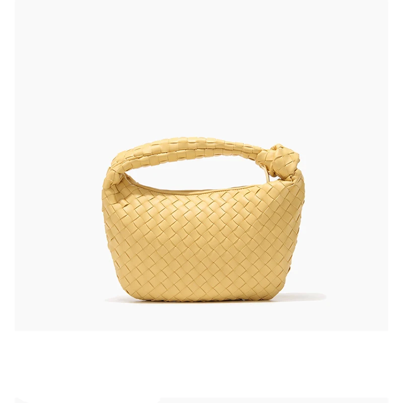 Women's 2021 Shoulder Slung Armpit Bags Woven Knotted Underarm Bag Fashion Texture Handbag Clutch French Small Bag
Women's 2021 Shoulder Slung Armpit Bags Woven Knotted Underarm Bag Fashion Texture Handbag Clutch French Small Bag