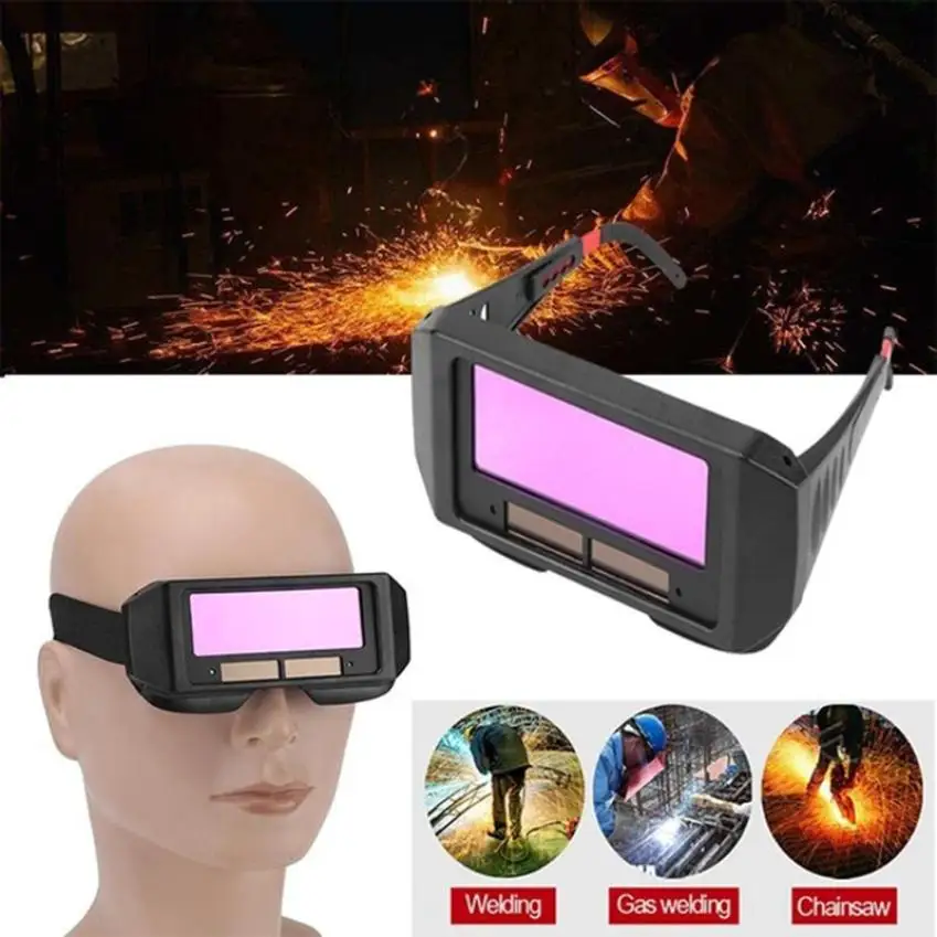 Welding Helmet Mask Welder Glasses Eyes Protective Anti-Glare UV Welding Glasses Cap Goggles Safety Solar Automatic Dimming
Welding Helmet Mask Welder Glasses Eyes Protective Anti-Glare UV Welding Glasses Cap Goggles Safety Solar Automatic Dimming