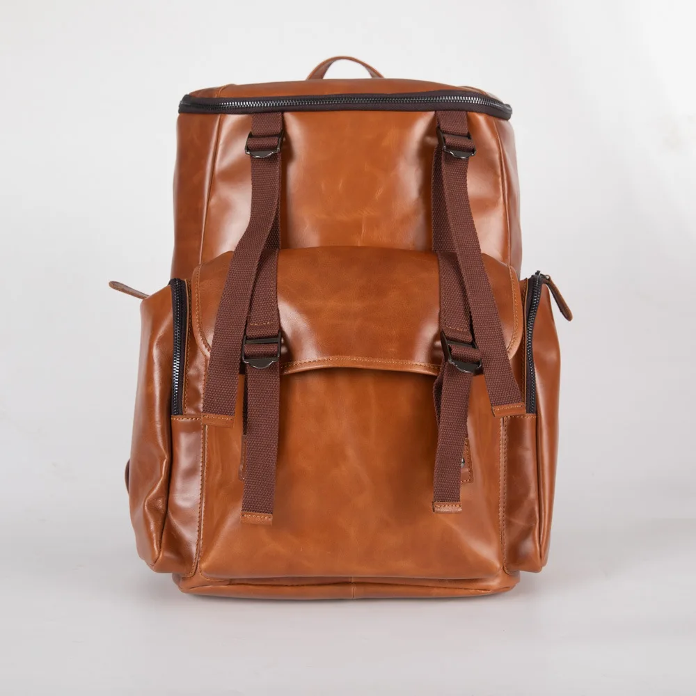 New Design Crazy horse Leather Laptop Backpack For Men Travel Day pack Schoolbag Business Laptop Bag Portable Rucksack 
New Design Crazy horse Leather Laptop Backpack For Men Travel Day pack Schoolbag Business Laptop Bag Portable Rucksack