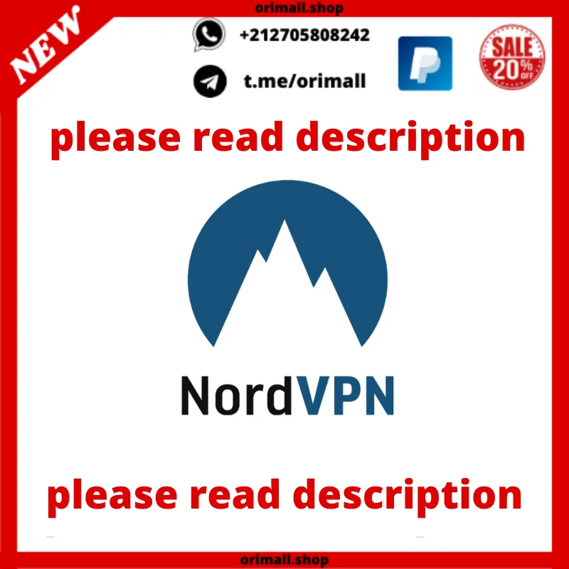 

NordVPN Premium Account 1 Year ✔