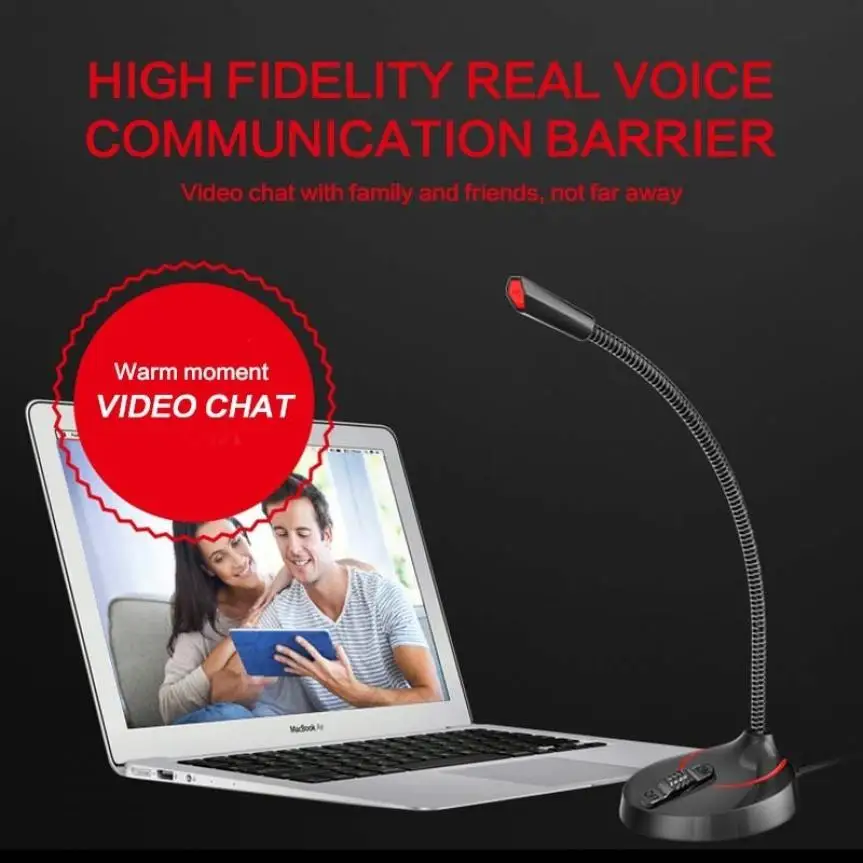 USB Microphone for Desktop Studio Office Speech Speakers Professional Audio Wired Microphones For PC No Bluetooth Loudspeaker
USB Microphone for Desktop Studio Office Speech Speakers Professional Audio Wired Microphones For PC No Bluetooth Loudspeaker