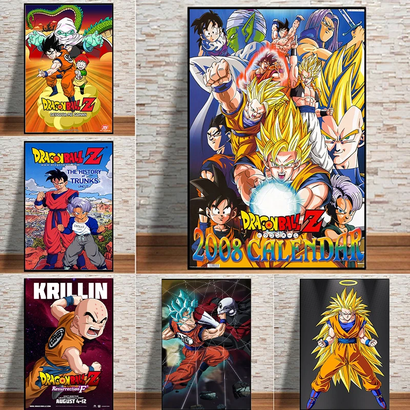 Dragon Ball Posters And Prints For Kids Bedroom Japanese Bandai Anime Son Goku Canvas Painting Wall Art Cartoon Home Decor
Dragon Ball Posters And Prints For Kids Bedroom Japanese Bandai Anime Son Goku Canvas Painting Wall Art Cartoon Home Decor