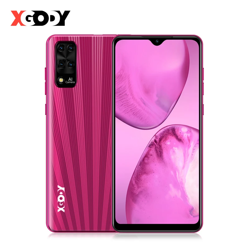XGODY Unlocked Smartphone Android 9.0 6.3 Inch Waterdrop 2GB 16GB Quad Core 3000mAh Face ID Dual SIM 8MP GPS WiFi Mobile Phones
XGODY Unlocked Smartphone Android 9.0 6.3 Inch Waterdrop 2GB 16GB Quad Core 3000mAh Face ID Dual SIM 8MP GPS WiFi Mobile Phones