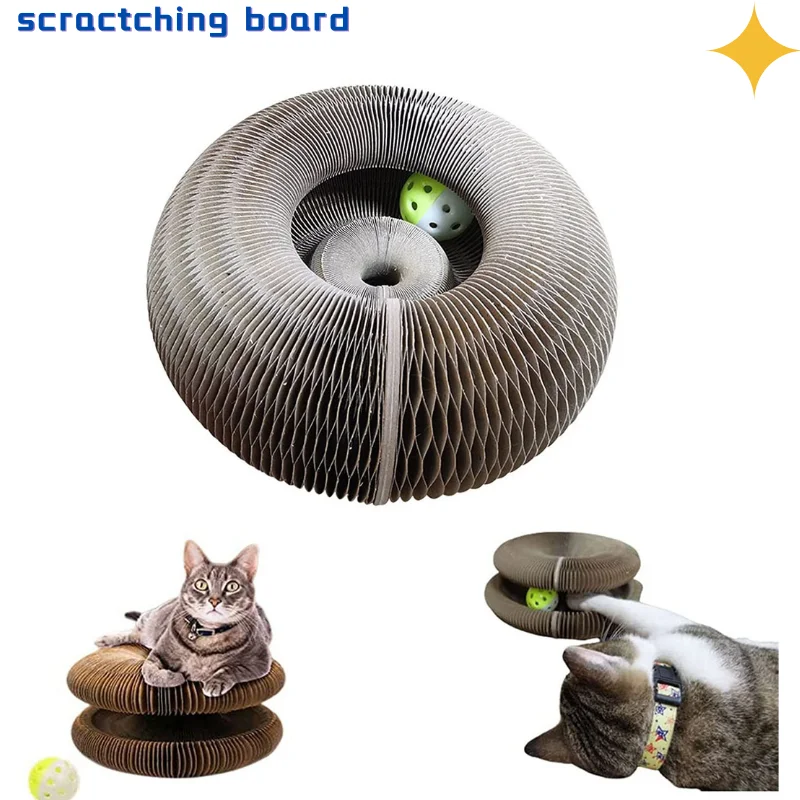 Magic Organ Cat Scratching Board Toy With Ball Cat Grinding Claw Cat Climbing Frame Cat Accordion Scratching Toy Dropshipping
Magic Organ Cat Scratching Board Toy With Ball Cat Grinding Claw Cat Climbing Frame Cat Accordion Scratching Toy Dropshipping