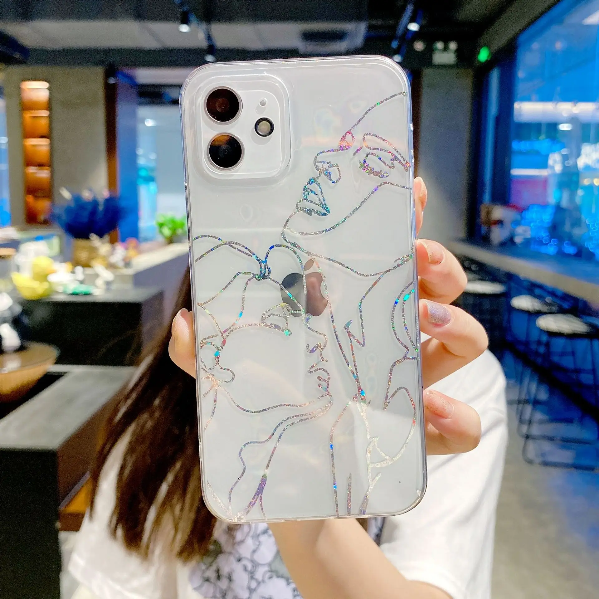 Abstract Art Women Face Line Soft Phone Case For iPhone 11 Pro Max 12 Pro SE 7 8 Plus XR XS Max X simple couples Kiss Soft Cover
Abstract Art Women Face Line Soft Phone Case For iPhone 11 Pro Max 12 Pro SE 7 8 Plus XR XS Max X simple couples Kiss Soft Cover