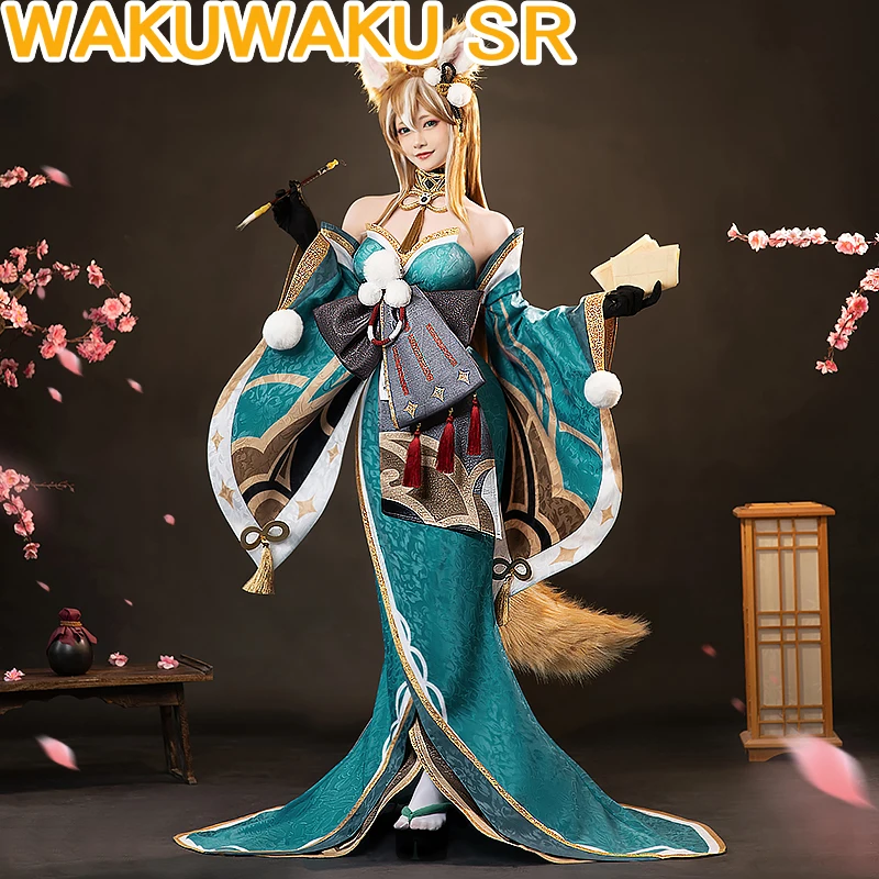 PRE-SALE WakuWaku-SR Miaowuxiaopu Game Genshin Impact Miss Hina Cosplay Costume Cosplay Gorou Dress
PRE-SALE WakuWaku-SR Miaowuxiaopu Game Genshin Impact Miss Hina Cosplay Costume Cosplay Gorou Dress