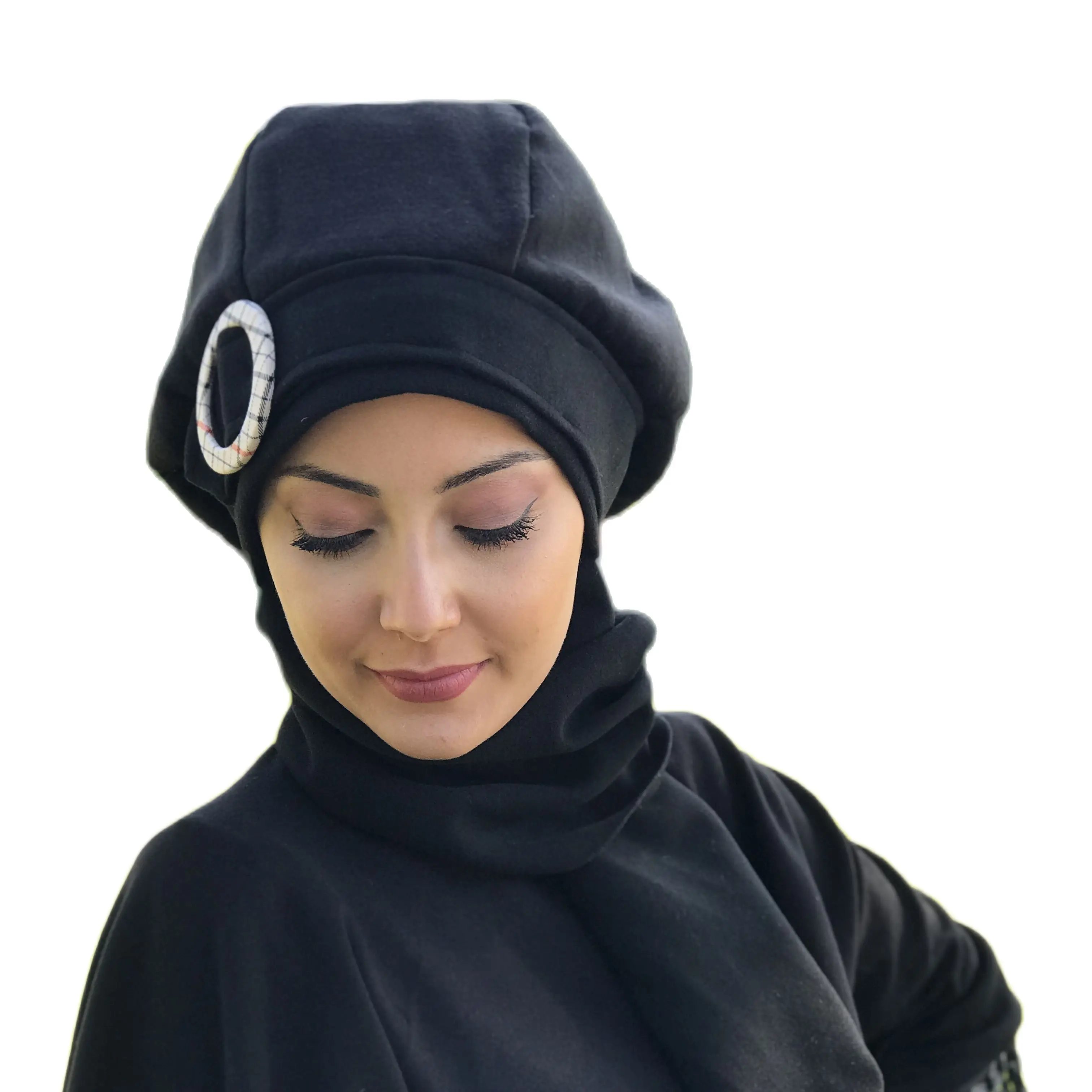 Black Buckled Woman Beret New Fashion Islamic Muslim Hijab 2021 Trend Hijab Garment Scarf Koton Practical Hats Beanie Bonnet
Black Buckled Woman Beret New Fashion Islamic Muslim Hijab 2021 Trend Hijab Garment Scarf Koton Practical Hats Beanie Bonnet