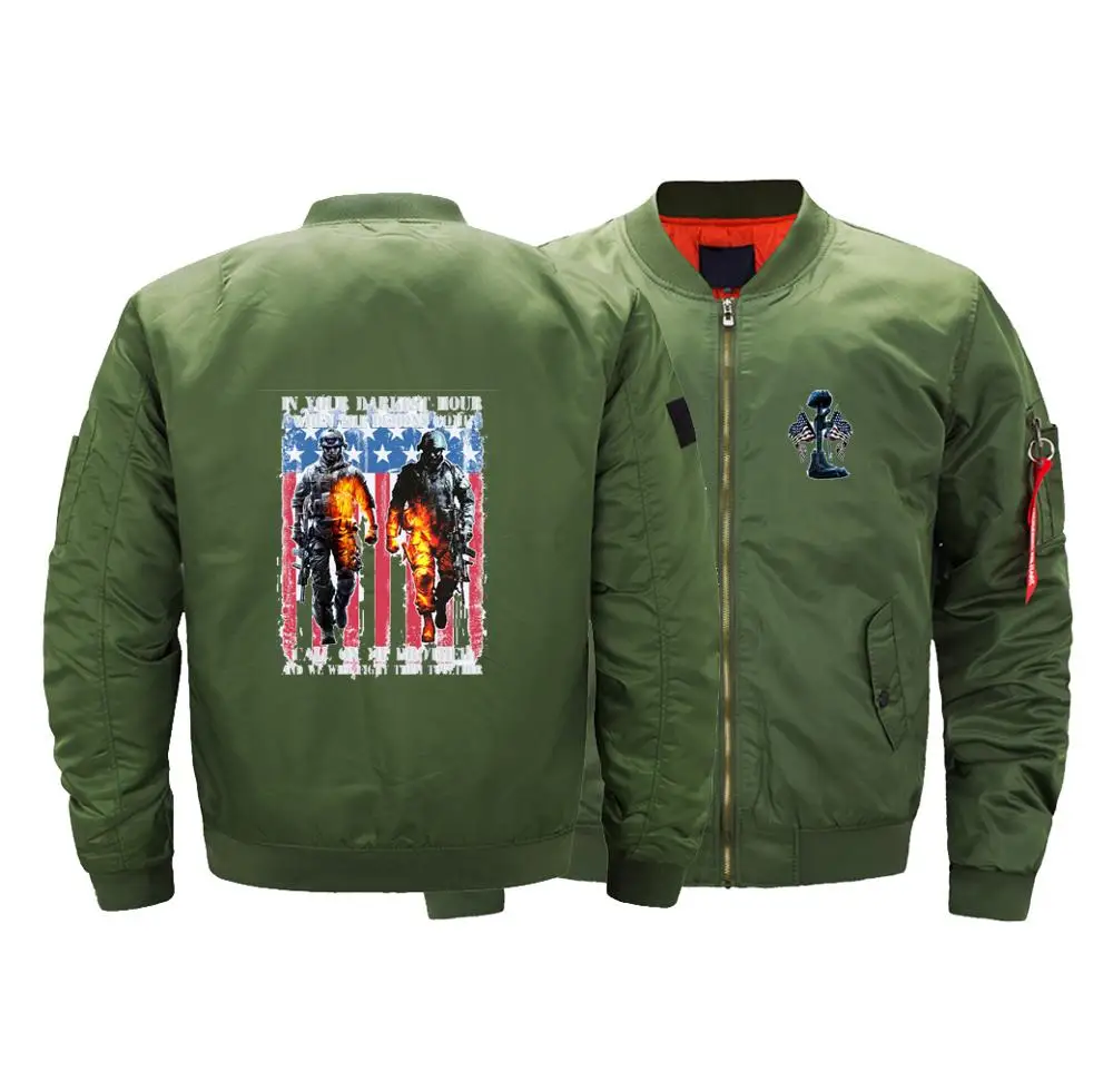 Winter Usa Size Football Bomber Jacket Printed Men's Outdoor Thick Coat Stand Collar Rugby Zipper Clothes
Winter Usa Size Football Bomber Jacket Printed Men's Outdoor Thick Coat Stand Collar Rugby Zipper Clothes