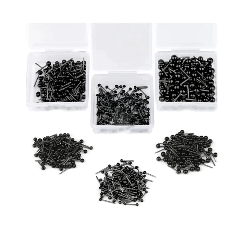 Nonvor Black Plastic Glass Eyes 2/3/4mm Needle Felting Teddy Bears Dolls Animals Crafts Dolls Accessories 
Nonvor Black Plastic Glass Eyes 2/3/4mm Needle Felting Teddy Bears Dolls Animals Crafts Dolls Accessories