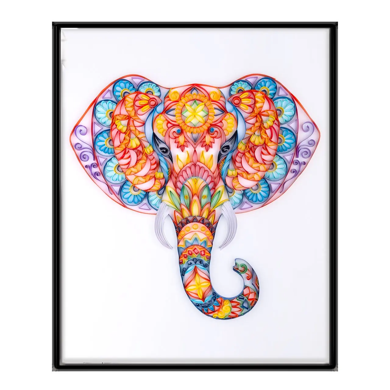 UNIQUILLING 3D Elephant Quilling Paper Paintings Creative Wall Decor DIY Quilling Paper Crafts Gifts Quilling Paper Tools Kits
UNIQUILLING 3D Elephant Quilling Paper Paintings Creative Wall Decor DIY Quilling Paper Crafts Gifts Quilling Paper Tools Kits