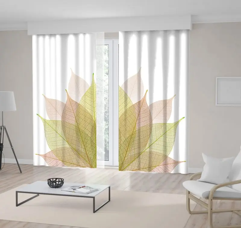 Curtain Fall Leaves Nature Tree Branch Minimalistic Soft Colored Artwork Printed Green Pink
Curtain Fall Leaves Nature Tree Branch Minimalistic Soft Colored Artwork Printed Green Pink