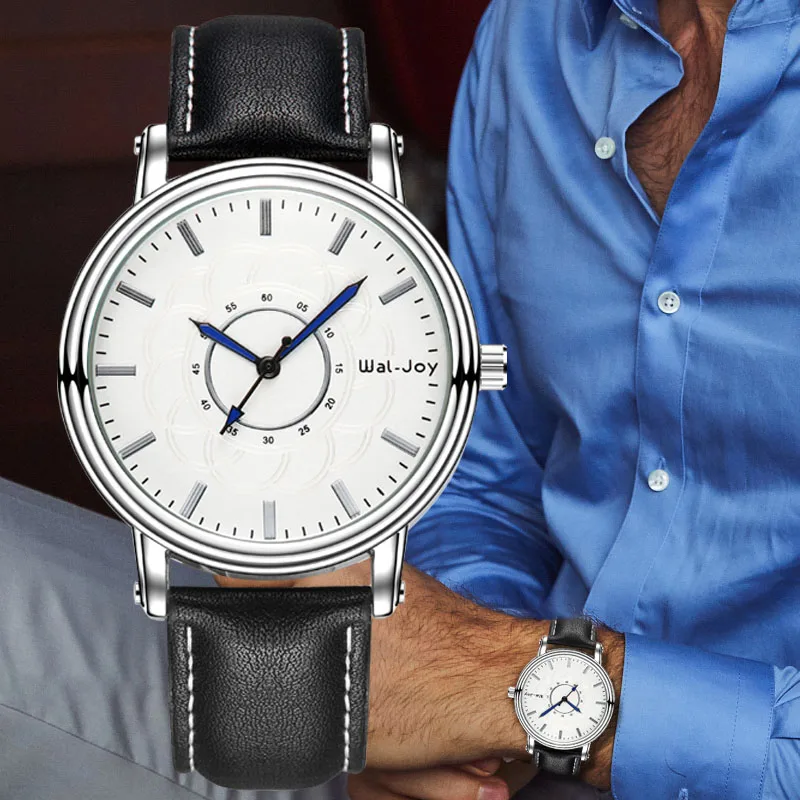 WJ-8108 Wal-Joy 2019 Business Men Watch Brand Simple Buckle Watches For Men Leather Strap Quartz Wristwatch Luxury reloj hombre
WJ-8108 Wal-Joy 2019 Business Men Watch Brand Simple Buckle Watches For Men Leather Strap Quartz Wristwatch Luxury reloj hombre