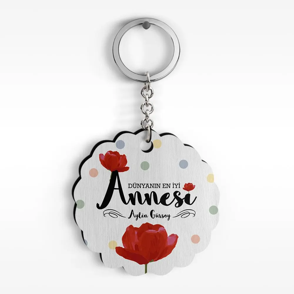 Персонализированные лучшие мировые мать древесину конструкции Keychain-10
Персонализированные лучшие мировые мать древесину конструкции Keychain-10
