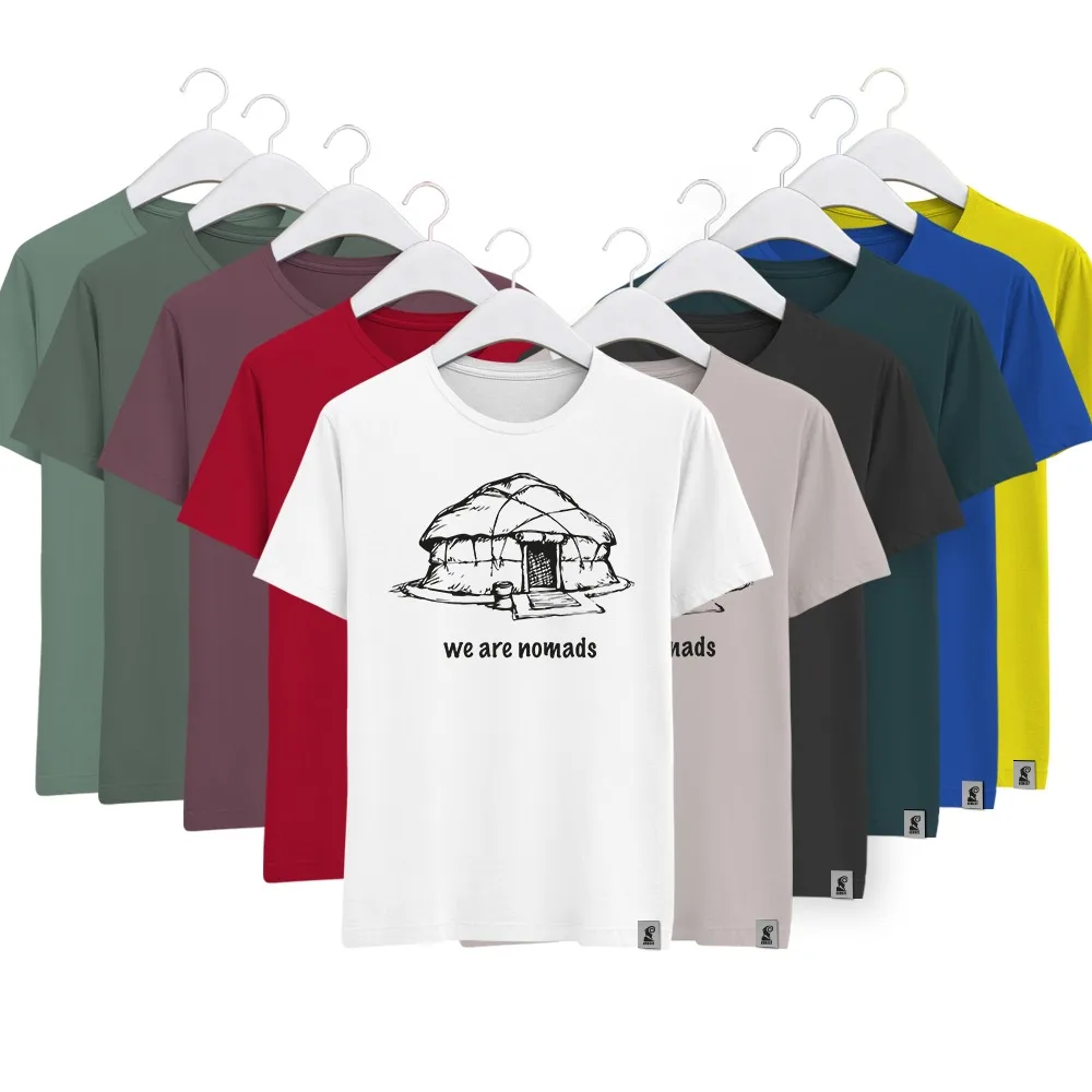 Nomads Yurt men's t-shirt 100% cotton New Fashionable, Breathable, High Quality Men's Short Sleeve T-shirt for Spring and Summer
Nomads Yurt men's t-shirt 100% cotton New Fashionable, Breathable, High Quality Men's Short Sleeve T-shirt for Spring and Summer