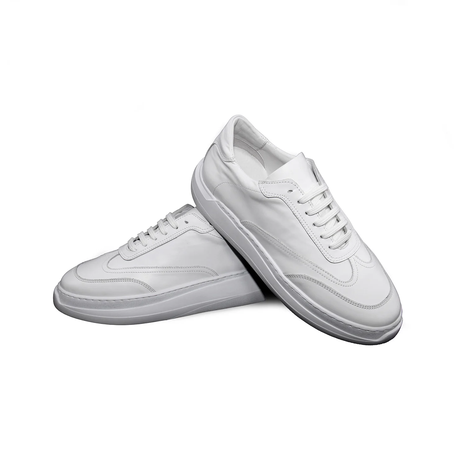 Handmade Sport Running Shoes, Real Calf Leather, Height Increase Lightweight Soles (4 cm), Women White Sneakers, Girls Fashion
Handmade Sport Running Shoes, Real Calf Leather, Height Increase Lightweight Soles (4 cm), Women White Sneakers, Girls Fashion