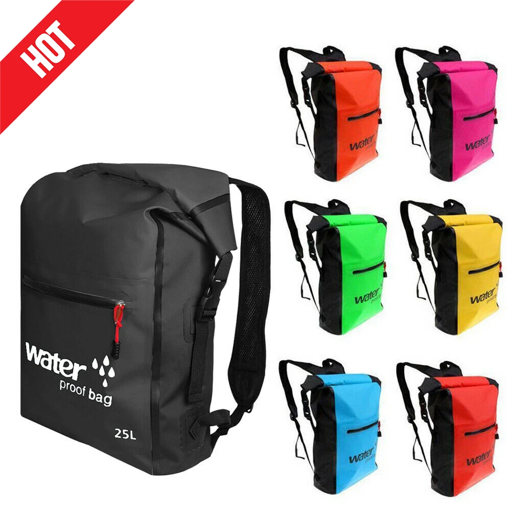 25L Waterproof Backpack Foldable Outdoor Dry Bag Sport Surfing Boating Swimming Rucksack Camping Hiking Swimming Fishing Bag
25L Waterproof Backpack Foldable Outdoor Dry Bag Sport Surfing Boating Swimming Rucksack Camping Hiking Swimming Fishing Bag