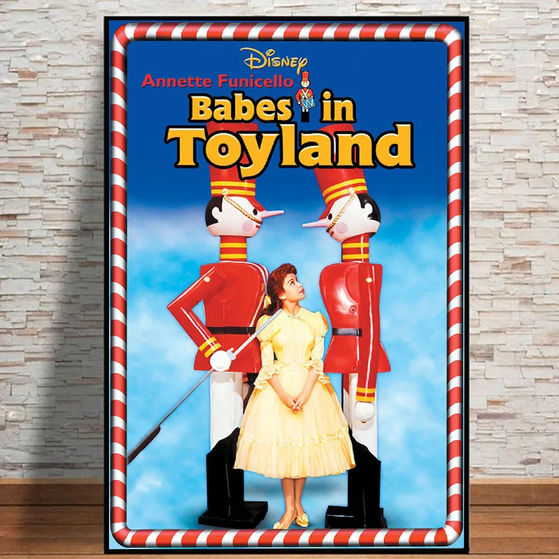 Retro Babes in Toyland 1961 Posters And Prints For Kids Walt Disney Animation Movie Canvas Painting Wall Art Cartoon Home Decor
Retro Babes in Toyland 1961 Posters And Prints For Kids Walt Disney Animation Movie Canvas Painting Wall Art Cartoon Home Decor