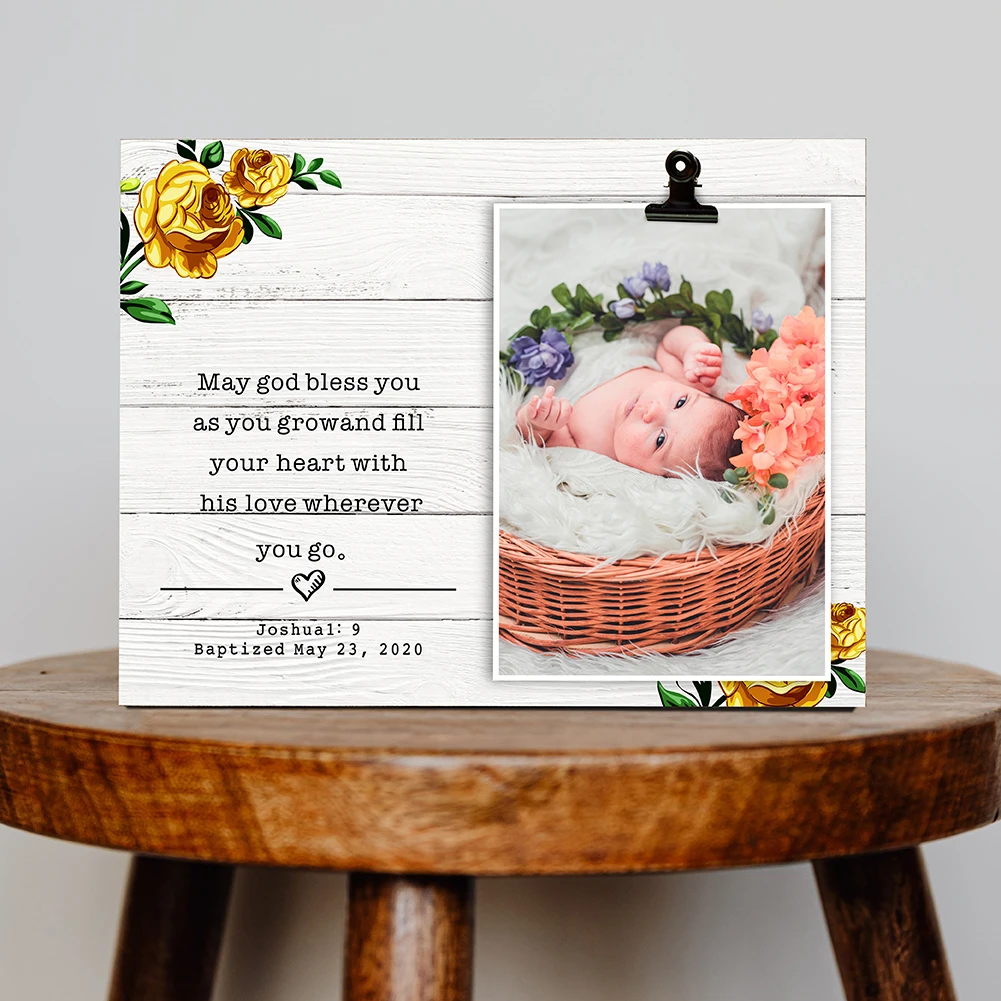 Custom Personalized Gift Wood Photo Frame Wall Art Picture Frame Home Office Decor Ornament Best Baby Born Memorial Gifts
Custom Personalized Gift Wood Photo Frame Wall Art Picture Frame Home Office Decor Ornament Best Baby Born Memorial Gifts