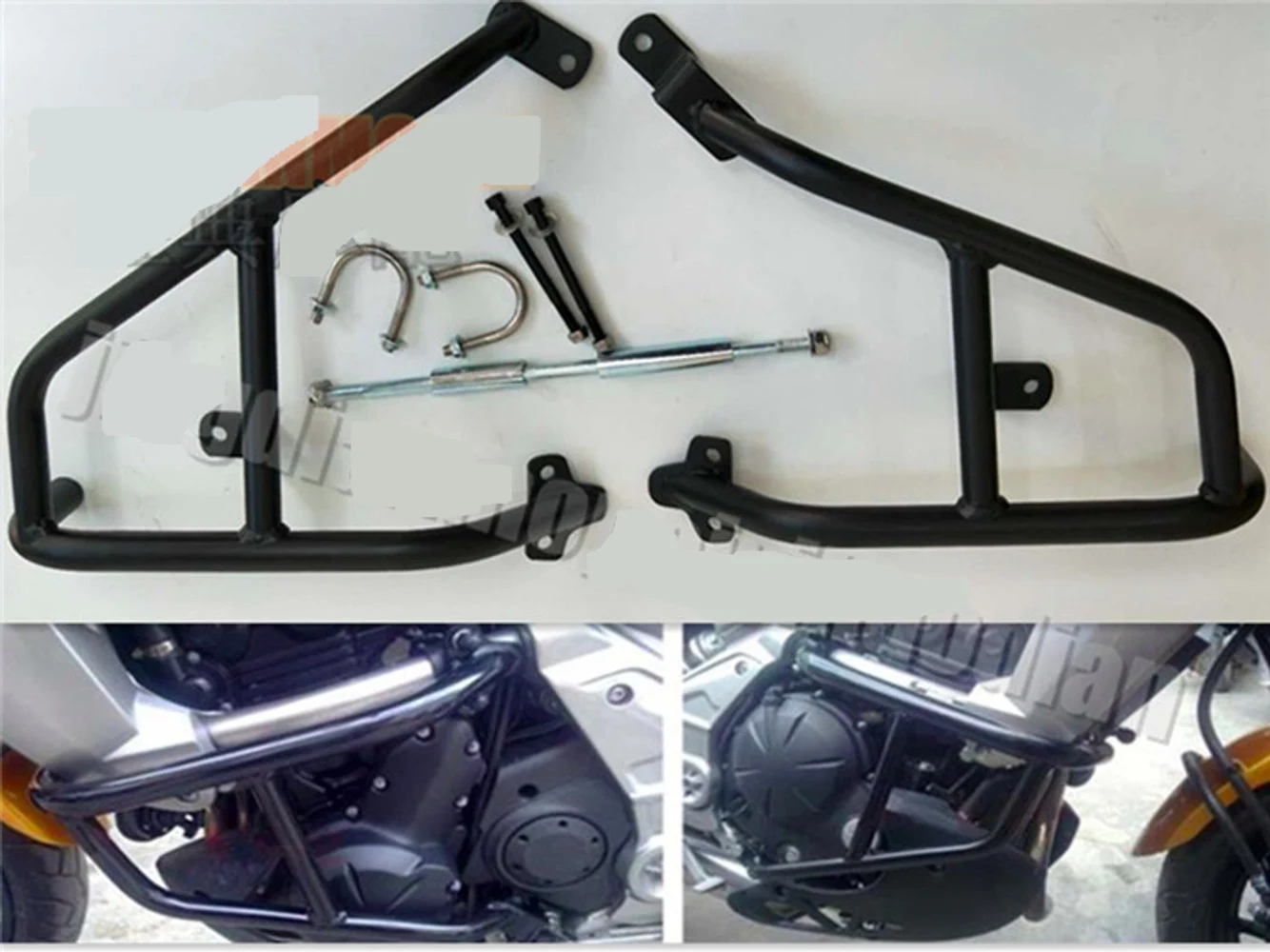 Engine Guard Highway Crash Bar Protector Bumper Motorcycle Adventure Bike for Kawasaki Versys 650 KLE650 10-14 Black
Engine Guard Highway Crash Bar Protector Bumper Motorcycle Adventure Bike for Kawasaki Versys 650 KLE650 10-14 Black