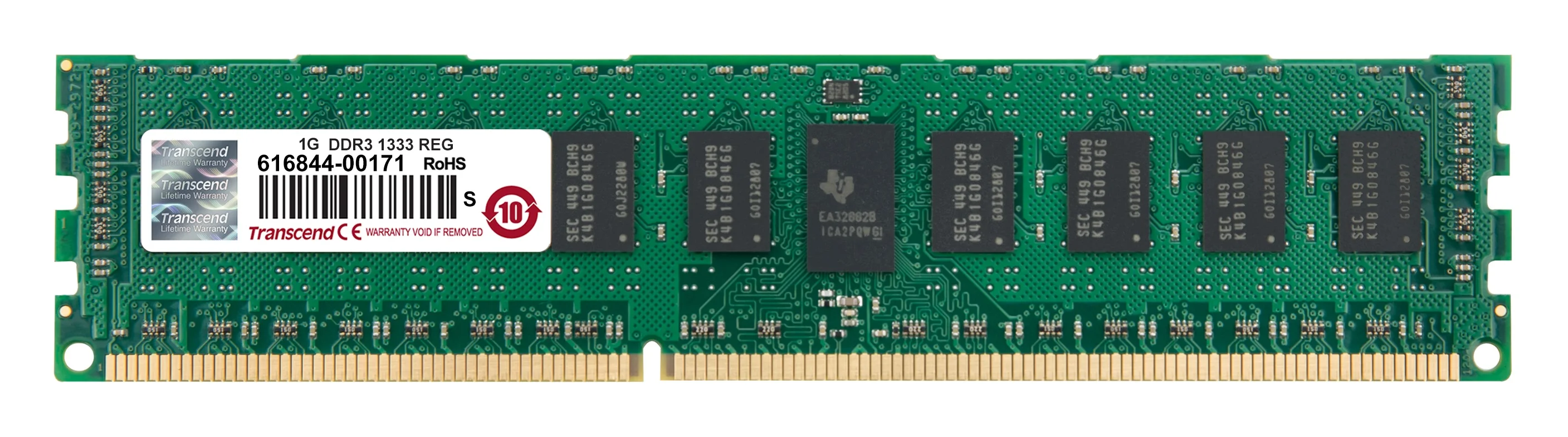 Оперативная память Transcend DDR3 1333 1GB | Компьютеры и офис