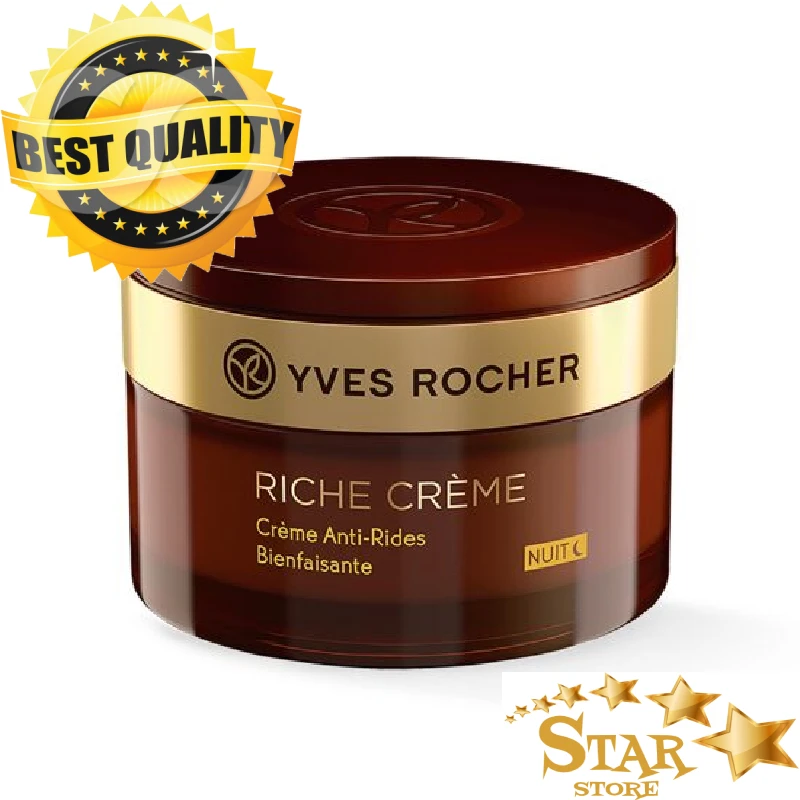 

Yves Rocher Riche Creme Nourishing Replenishing Night Cream 50 Ml High Quality