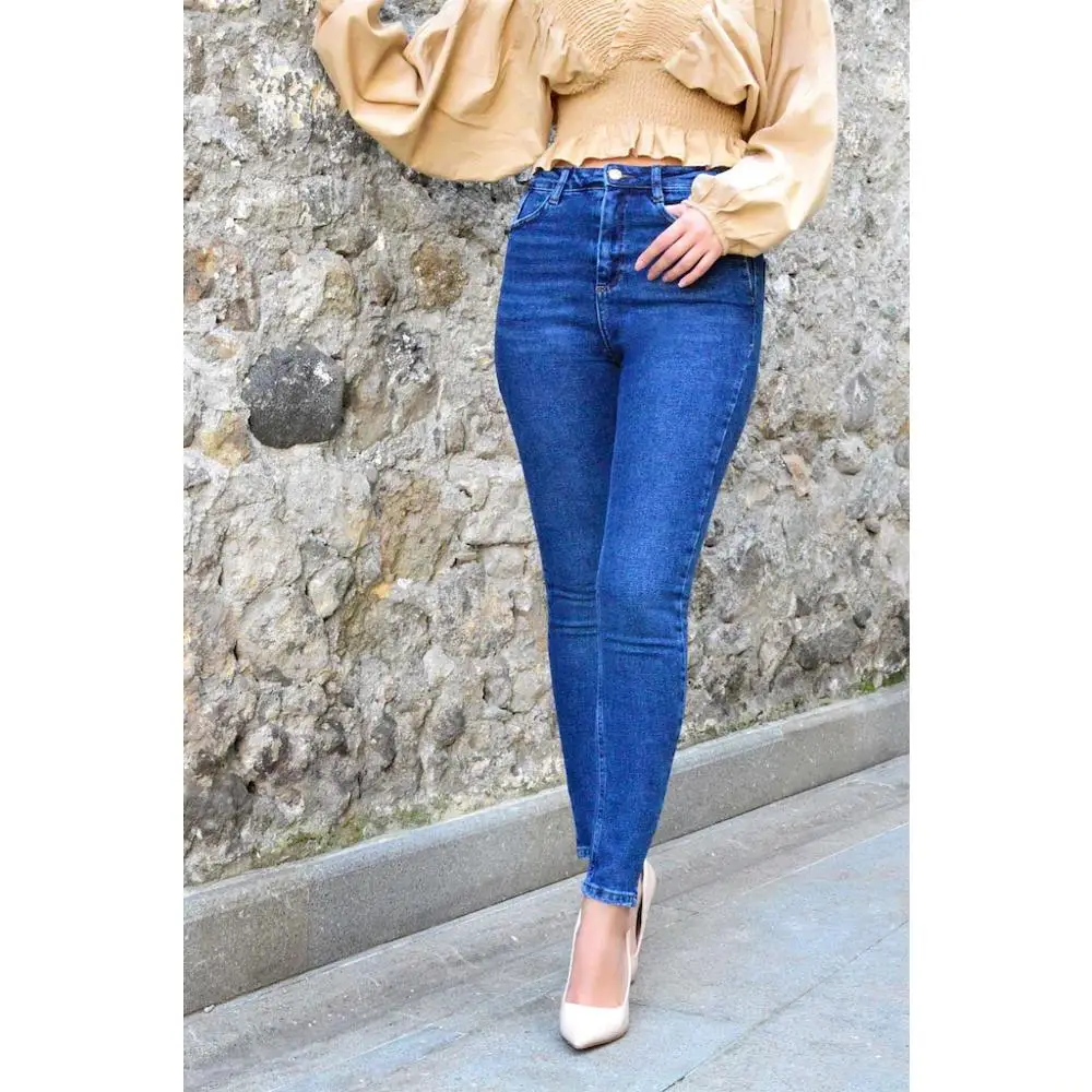 Mavi Yksek Bel Paas Yrtmal Jean Cotton Likral Esnek Ve Rahat Gnlk Kullanm Konforlu Hareket mkan
Mavi Yksek Bel Paas Yrtmal Jean Cotton Likral Esnek Ve Rahat Gnlk Kullanm Konforlu Hareket mkan