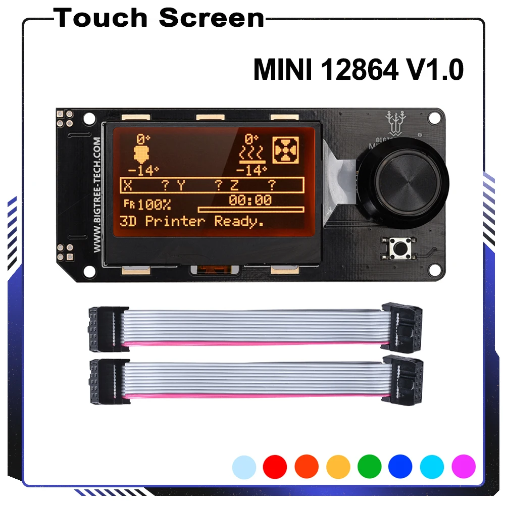 Мини 12864 V1.0 ЖК-дисплей экран mini12864 смарт-дисплей Запчасти для 3D-принтера BTT SKR Pro SKR V1.4 MKS плата VORON 2,4
Мини 12864 V1.0 ЖК-дисплей экран mini12864 смарт-дисплей Запчасти для 3D-принтера BTT SKR Pro SKR V1.4 MKS плата VORON 2,4