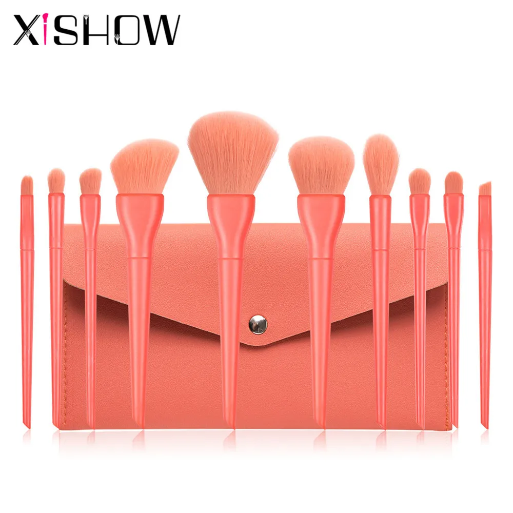 Cosmetics for Face Professional Makeup Brushes 10pcs Highlighter Brush Powder Foundation Brush Eyebrow Make Up Accessorries
Cosmetics for Face Professional Makeup Brushes 10pcs Highlighter Brush Powder Foundation Brush Eyebrow Make Up Accessorries