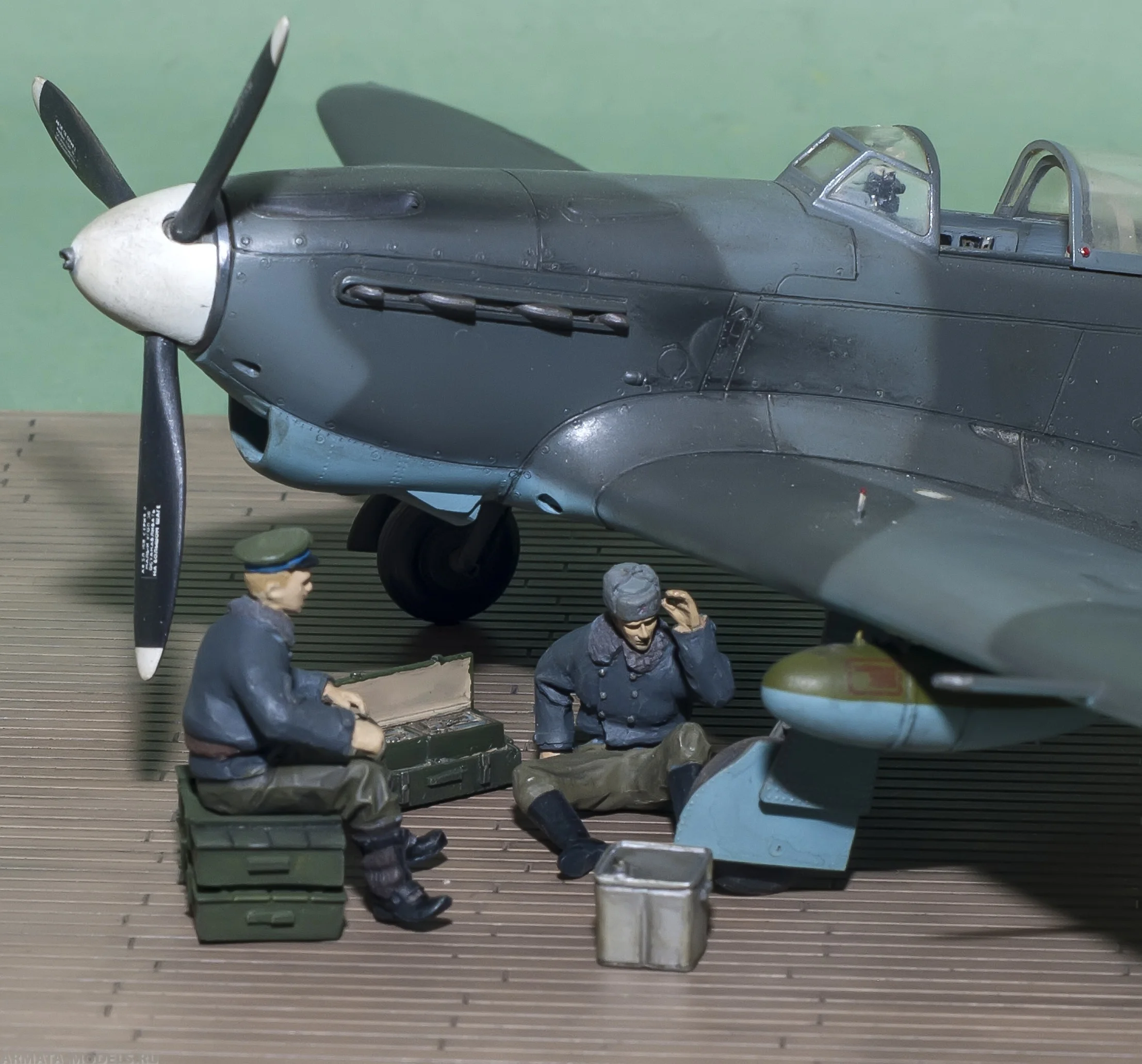 48039AR Техники ВВС РККА в зимней форме одежды | Игрушки и хобби