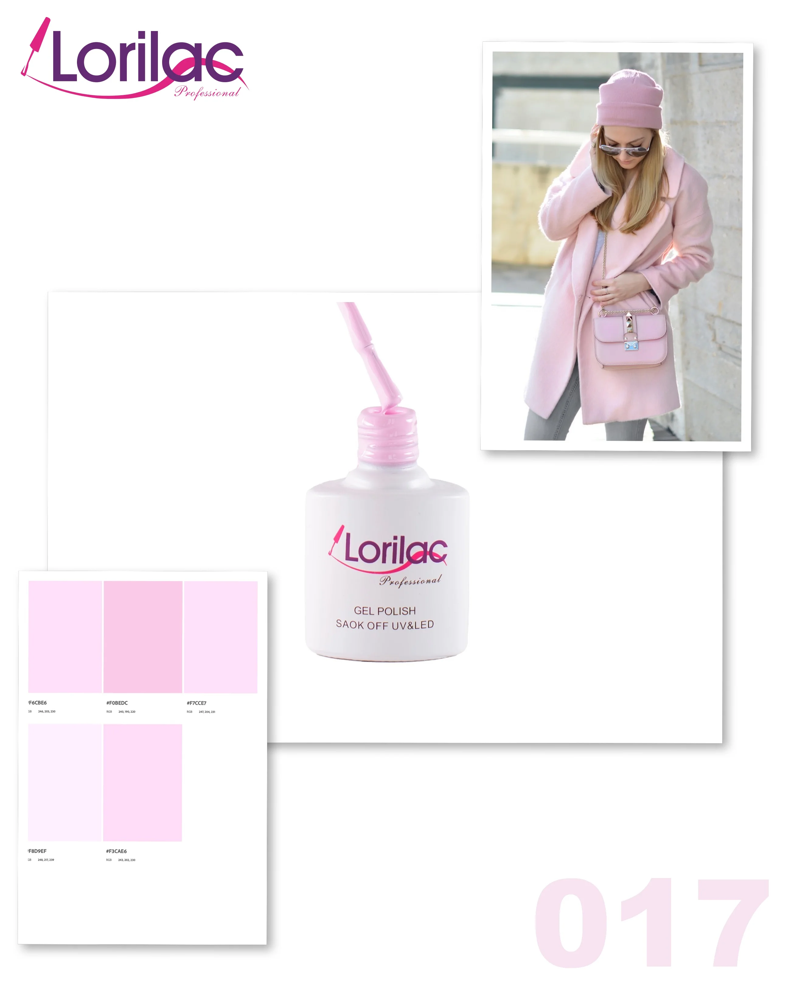 Lorilac Гель-лак Color Gel Polish №017 10 мл | Красота и здоровье