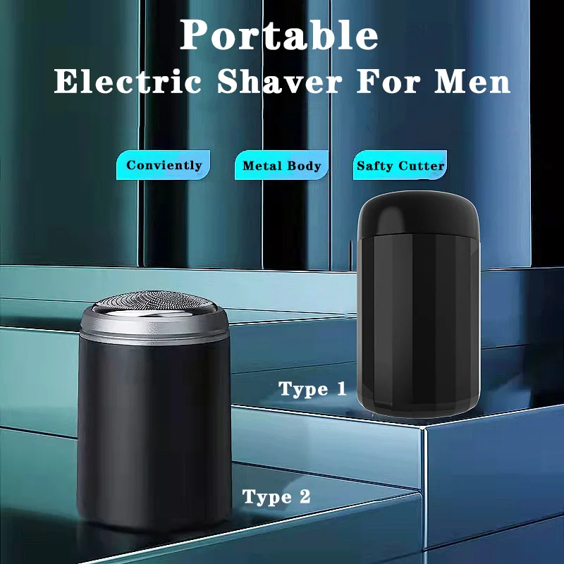 Portable Electric Shaver For Men Metal Body Beard Mustache Cutting Trimming Machine Hair Clipper Razor Men's Grooming Tools
Portable Electric Shaver For Men Metal Body Beard Mustache Cutting Trimming Machine Hair Clipper Razor Men's Grooming Tools
