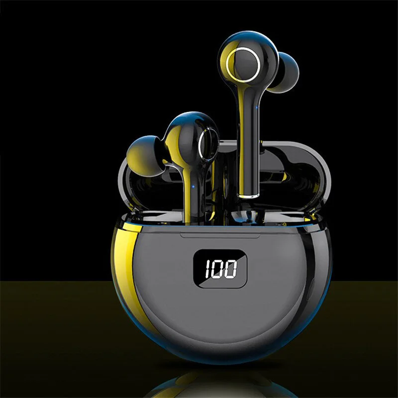 TW13 Bluetooth TWS Headphones 3D Stereo Sports Wireless Earphones with Dual Mic Headest Auto Connect Earbuds 
TW13 Bluetooth TWS Headphones 3D Stereo Sports Wireless Earphones with Dual Mic Headest Auto Connect Earbuds