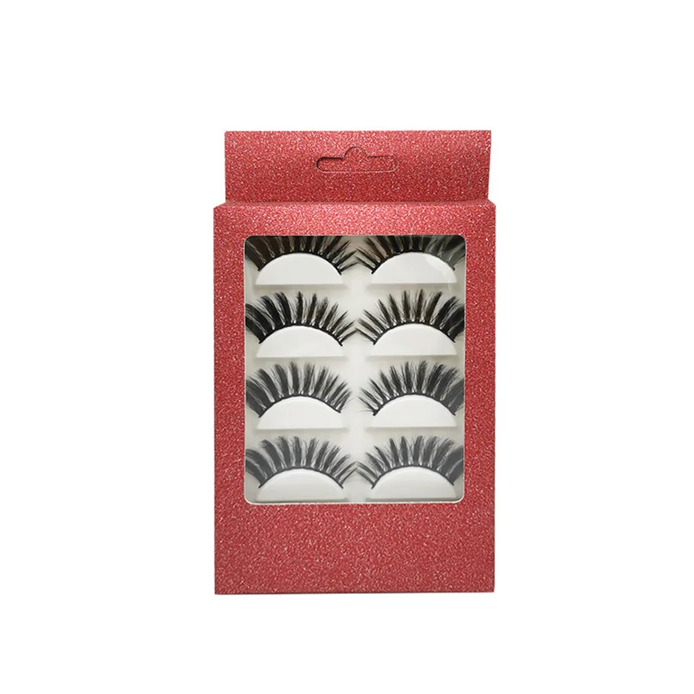 False Eyelashes Fluffy Natural Fake Lashes 3D Volume Lashes Pack for Cat-Eye Look
False Eyelashes Fluffy Natural Fake Lashes 3D Volume Lashes Pack for Cat-Eye Look