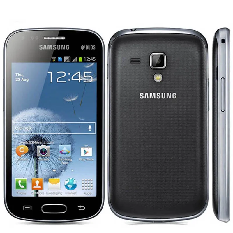 

Samsung GT-S7562 galaxy s duos 4" Mini 4GB Rom Original Unlocked Cell Phone Camera 5mp 3G GPS Dual SIM Android Smartphone