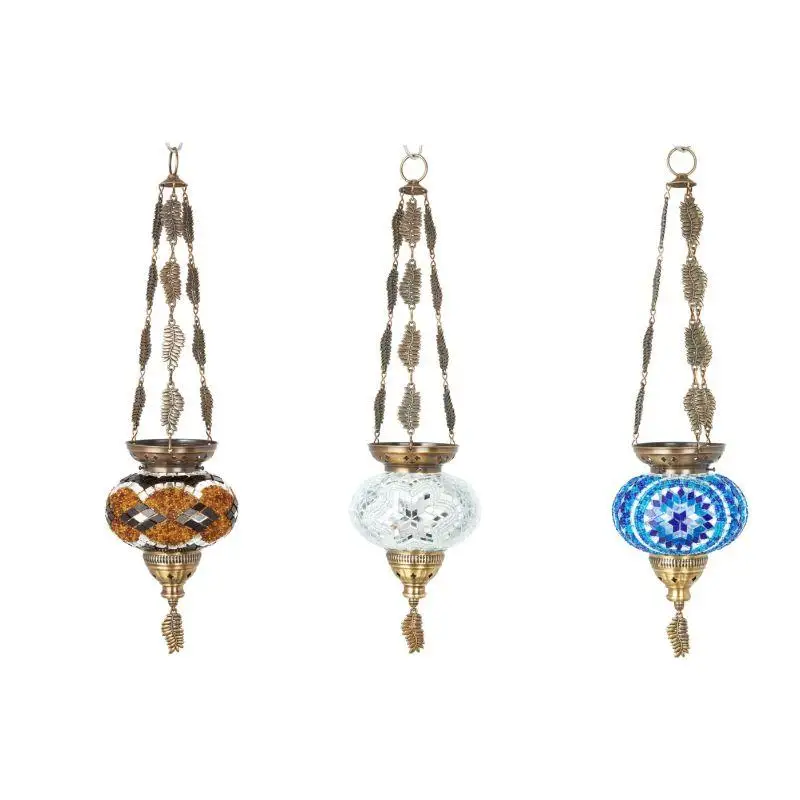 Turkish Mosaic Authentic Ethnic Candle Holder Chandelier Ceiling Pendant Hanging Candle Holder Candlestick
Turkish Mosaic Authentic Ethnic Candle Holder Chandelier Ceiling Pendant Hanging Candle Holder Candlestick