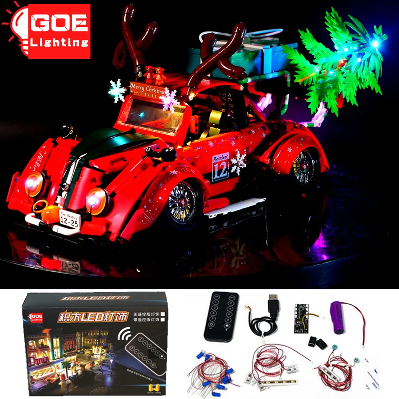 GOELIGHTING Brand LED Light Up Kit For Lego K Box 10247 For Christmas Beetle Building Blocks Diy Lamp Set Toys(Only Light Group)
GOELIGHTING Brand LED Light Up Kit For Lego K Box 10247 For Christmas Beetle Building Blocks Diy Lamp Set Toys(Only Light Group)